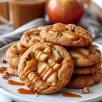 Easy Caramel Apple Cookies