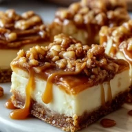Caramel Apple Cheesecake Bars