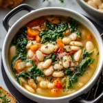 Easy Tuscan White Bean Soup