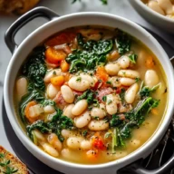 Easy Tuscan White Bean Soup