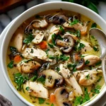 Rotisserie Chicken Mushroom Soup