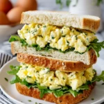 Quick 10-Minute Egg Salad Sandwich