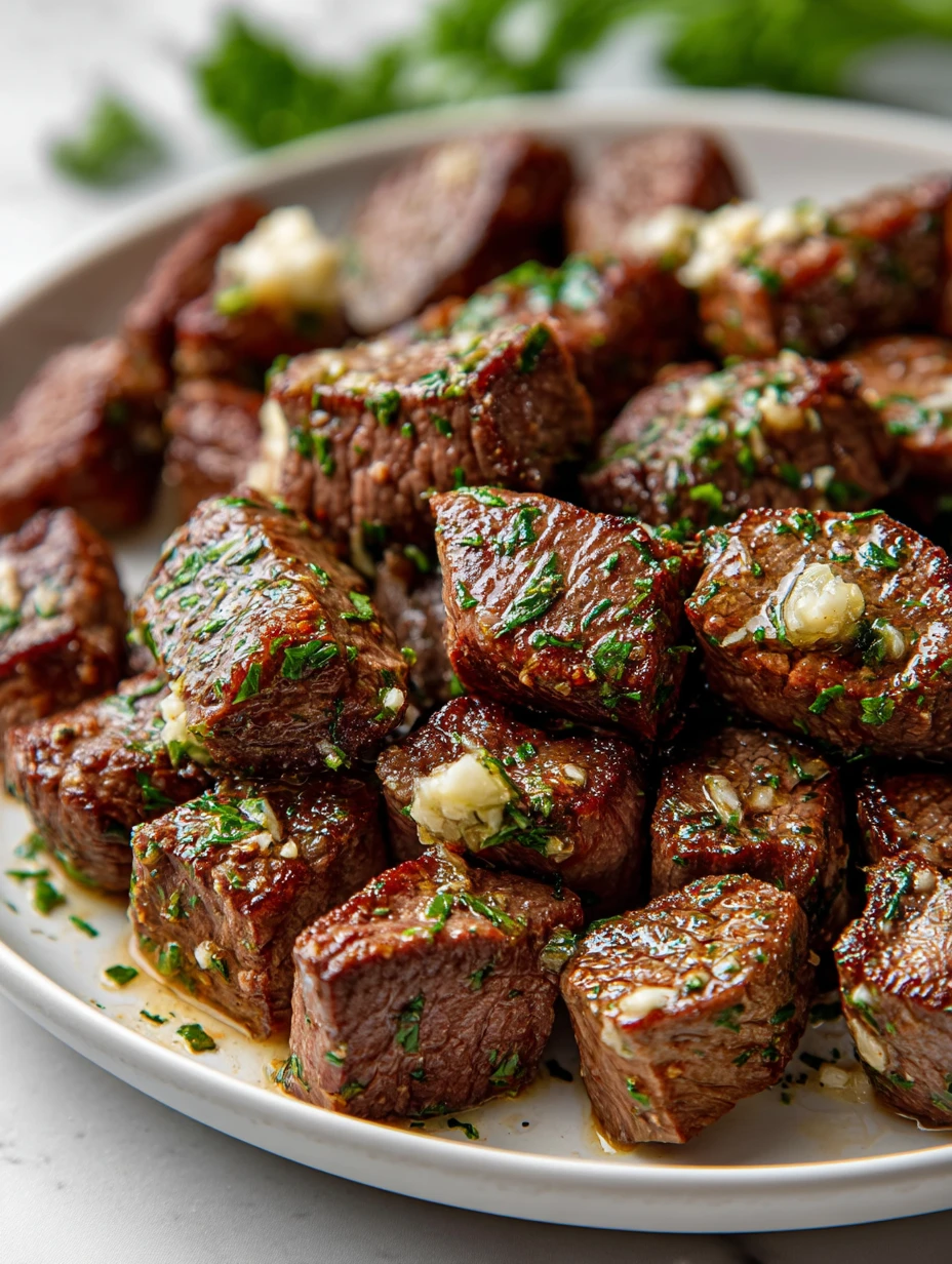 Garlic Butter Steak Bites