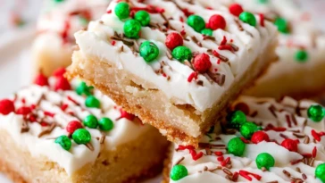 Festive Cookie Bars