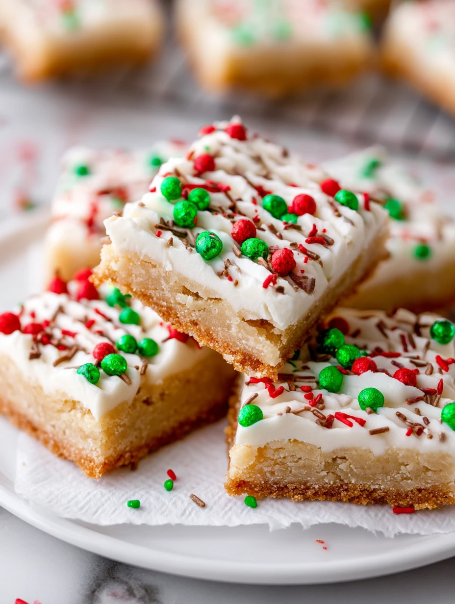 Festive Cookie Bars