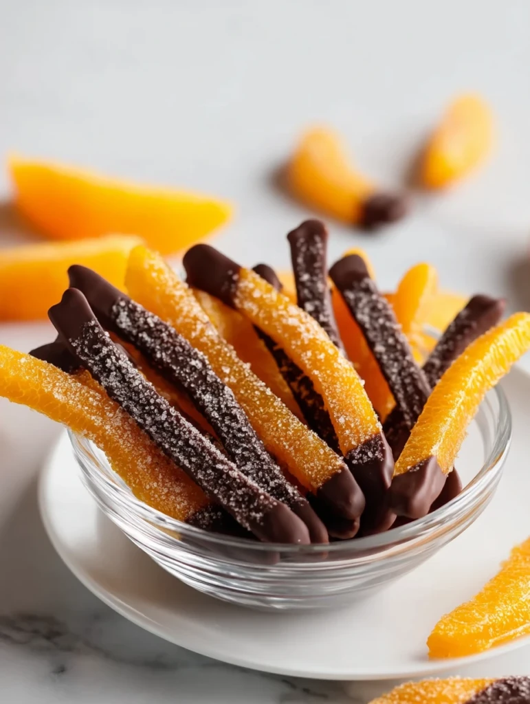 Chocolate Covered Orange Peels