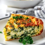 Easy Spinach and Cottage Cheese Breakfast Casserole