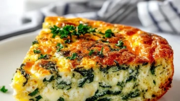 Easy Spinach and Cottage Cheese Breakfast Casserole