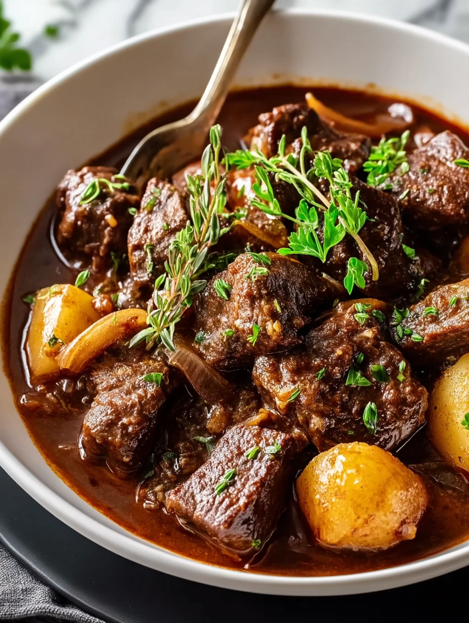 Beef Stifado