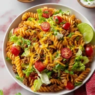 Cheesy Taco Pasta Salad