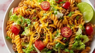 Cheesy Taco Pasta Salad