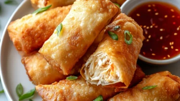Crab Rangoon Egg Rolls