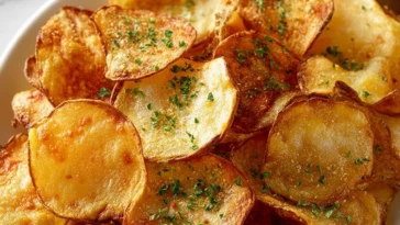 Homemade Air Fryer Potato Chips
