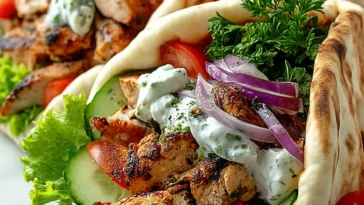 Irresistible Greek Chicken Gyros