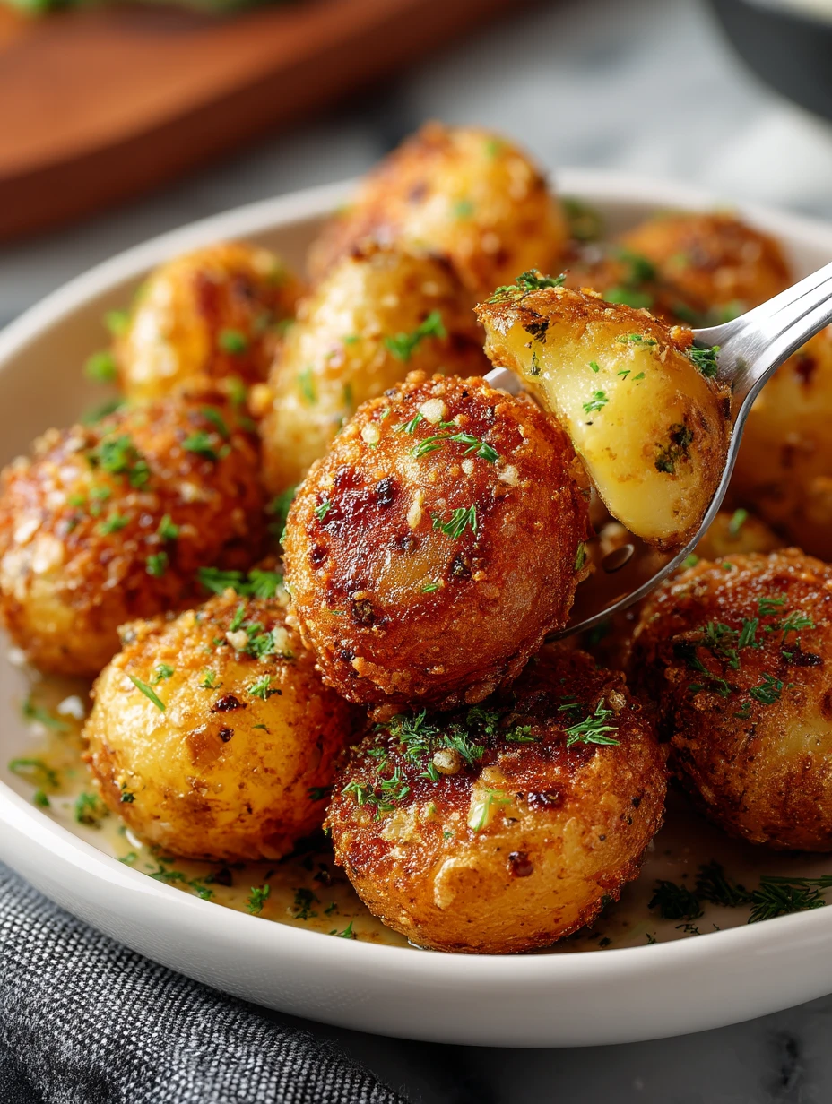 Mustard Potato Poppers