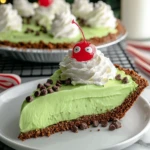 No Bake Grinch Pie