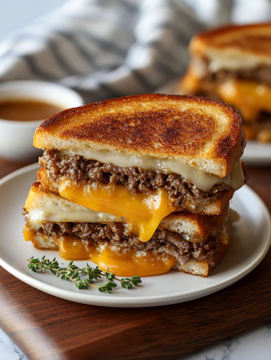 Patty Melts with Secret Sauce
