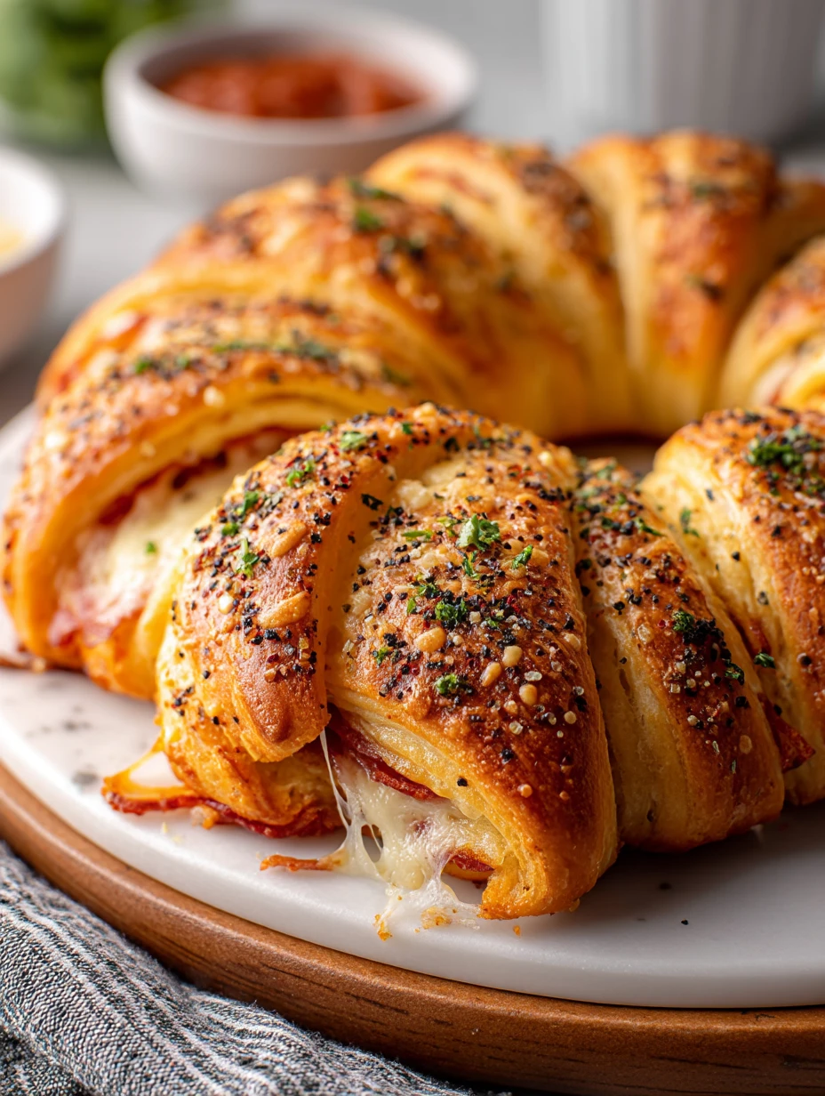 Spicy Italian Crescent Ring