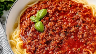 The BEST Bolognese Sauce