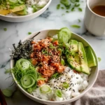 Sesame Spicy Tuna Rice Bowl