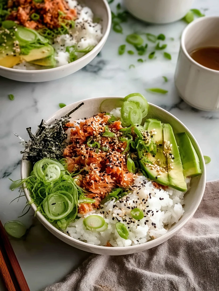 Sesame Spicy Tuna Rice Bowl