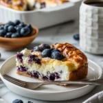 Blueberry Cottage Cheese Breakfast Bake