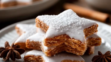 German Cinnamon Stars Cookies