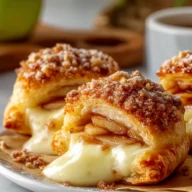 Cheesecake Stuffed Apple Pies