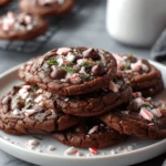 Double Chocolate Peppermint Cookies