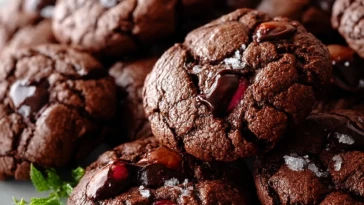 Chocolate Cherry Cookies