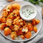 Buffalo Cauliflower Bites