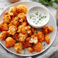 Buffalo Cauliflower Bites