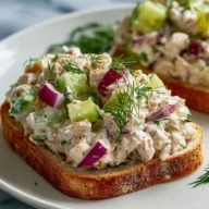 Healthy Cottage Cheese Tuna Salad