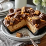 Giant Reese’s Peanut Butter Cup Pie