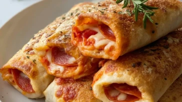 Pizza Burritos (Oven Baked or Air Fried)