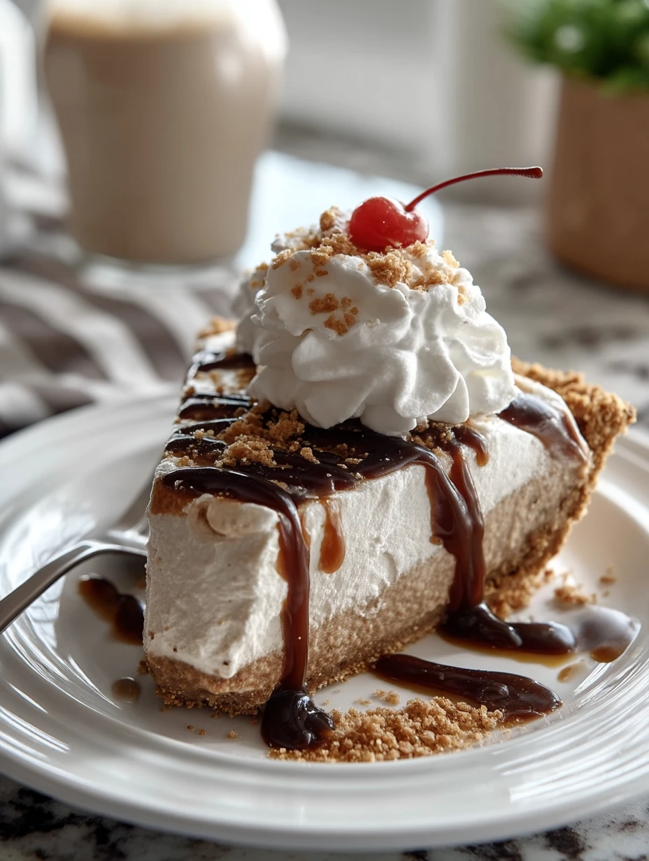 Root Beer Float Pie