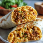 Sloppy Joe Mac & Cheese Wrap