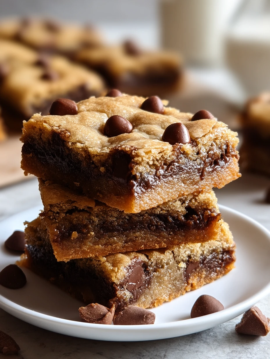 Lazy Chocolate Chip Cookie Bars: The Easiest Treat You’ll Ever Bake