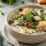 Creamy Crockpot Sausage Kale And Potato Soup