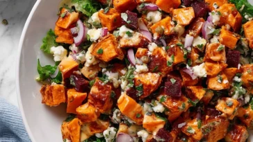 Roasted Sweet Potato Salad