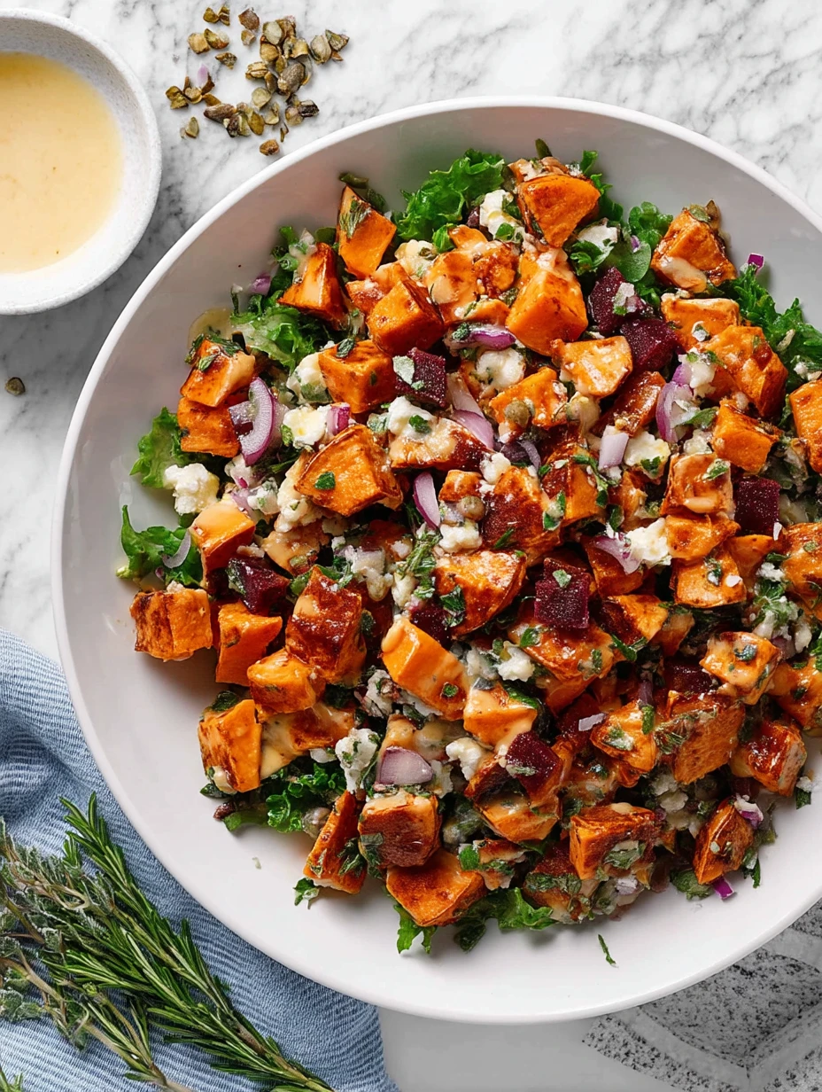 Roasted Sweet Potato Salad