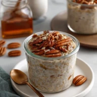 Best Maple Cinnamon Pecan Overnight Oats