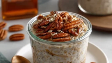 Best Maple Cinnamon Pecan Overnight Oats