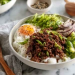 Asian Korean Beef Bowls