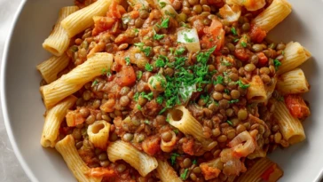 Nutritious Lentil Pasta Dish