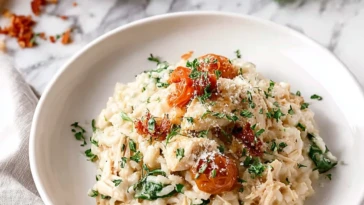 Easy Marry Me Chicken Risotto