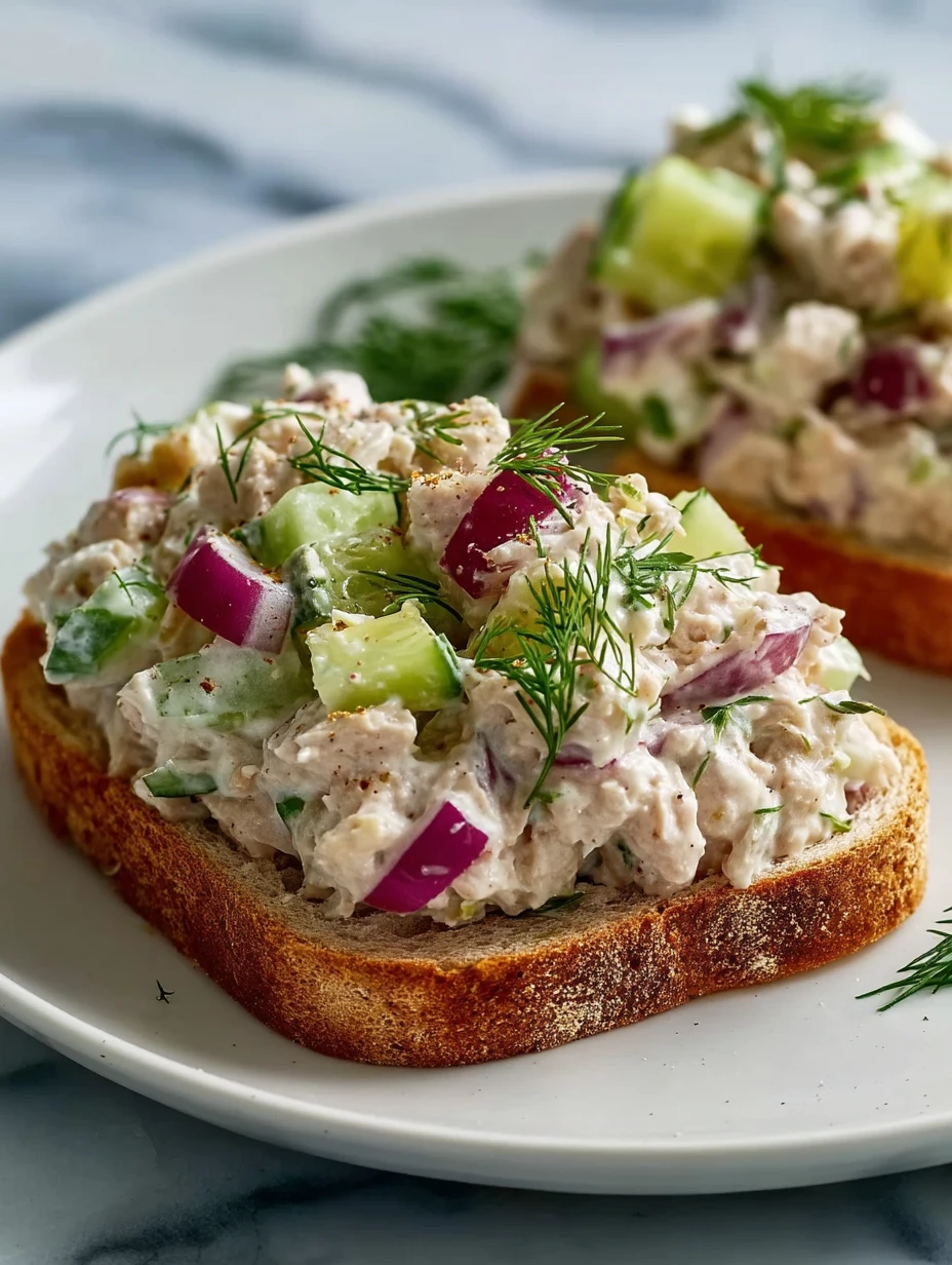 Healthy Cottage Cheese Tuna Salad