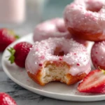 Best Valentine’s Day Strawberry Donuts