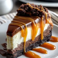 Caramel Brownie Cheesecake Bliss