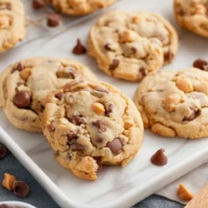 Chocolate Chip and Peanut Butter Chip Cookies